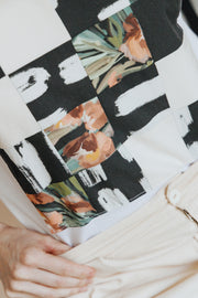 art-tee an UPCYCLED PATCHWORK T-SHIRT
